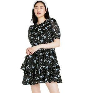 Sandy Liang x Target Mini Chiffon Tiered Dress
